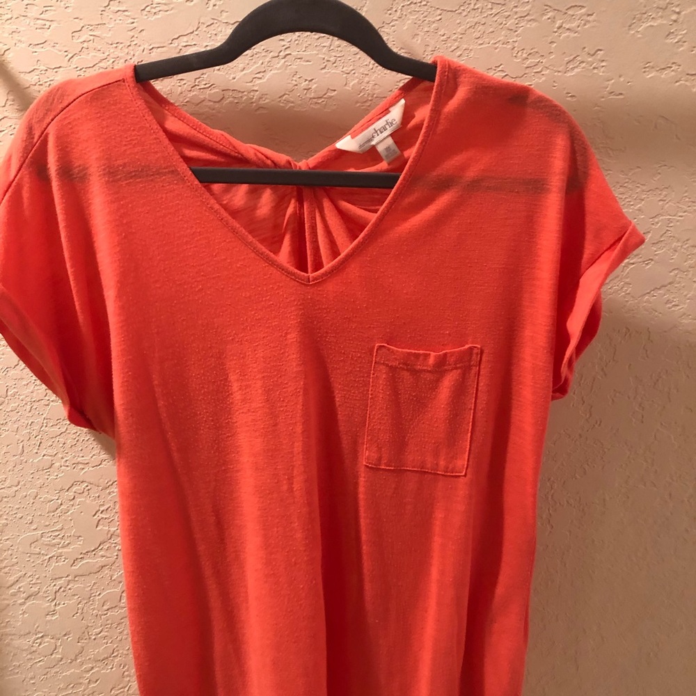 Super soft t-shirt with cap sleeve